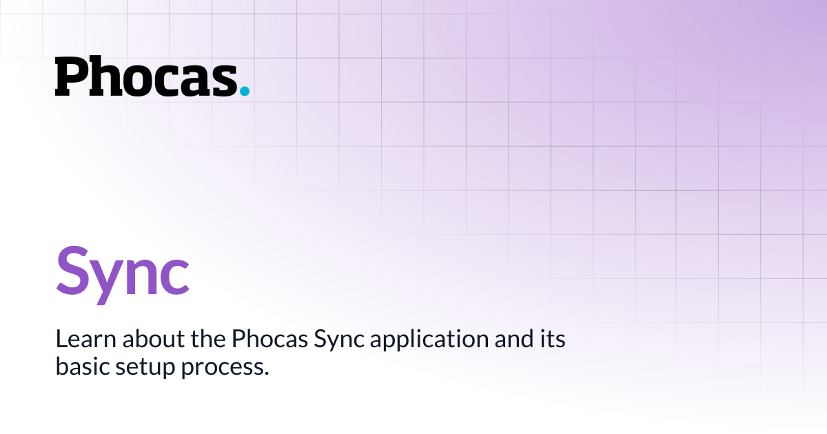 Sync | Administration | User documentation