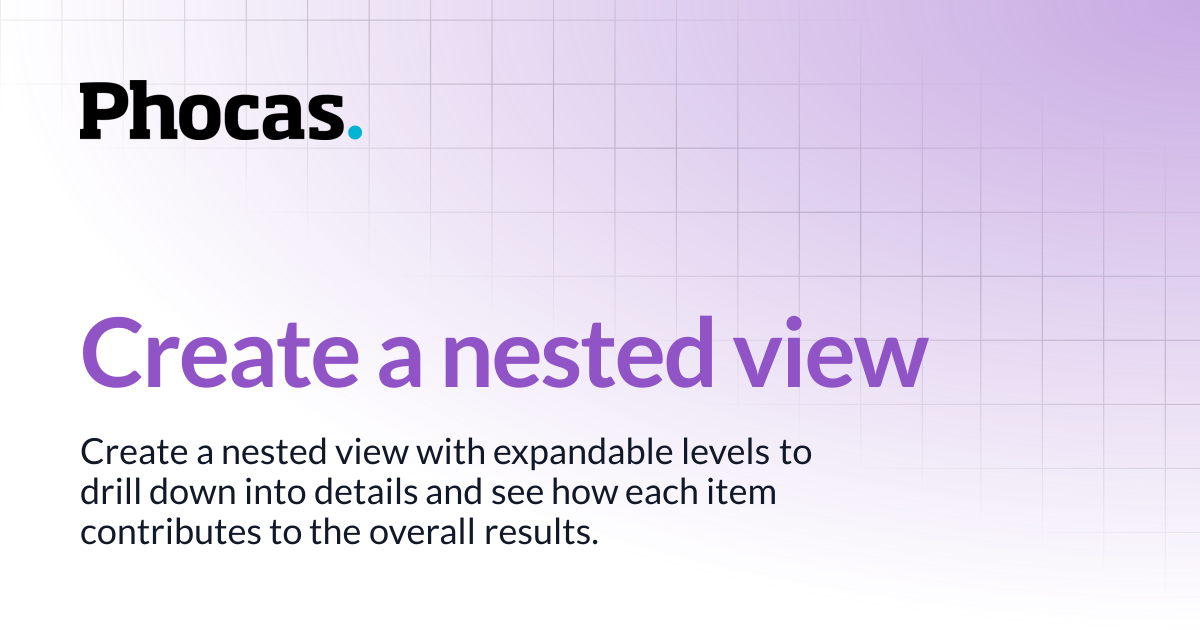 Create a nested view | Flex Modes | User documentation