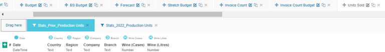 Statistical streams | Financial Statements | User documentation